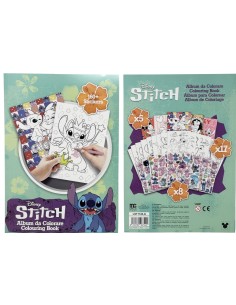 Stitch | Album Libro da colorare c/adesivi 31x23x15cm...