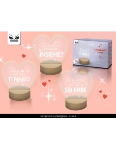 San Valentino | Lampada PLEXY CUORE VT417 San Valentino