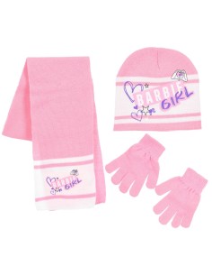 Barbie | SET 3 PZ CAPPELLO + GUANTI BARBIE
