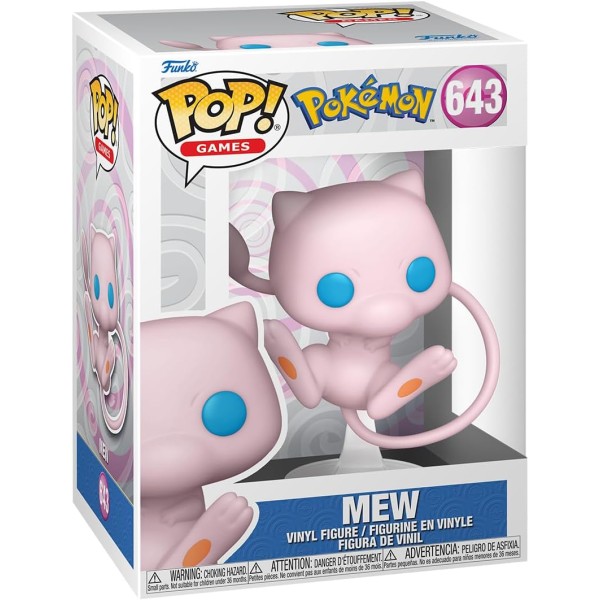 Funko POP! Games: Pokemon - Mew - Figura in...