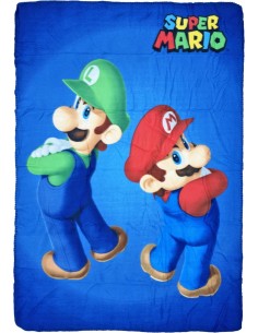 Super Mario e Luigi - Coperta plaid super mario per...
