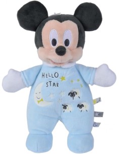 Peluche Topolino Mickey Mouse Notte Stellata Cm.25...