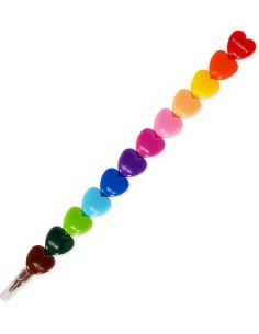 Legami - 12 Pastelli Impilabili, 12 Colori Differenti per...