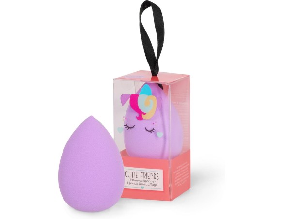 Legami - Spugnetta Make Up, Tema Unicorn, per l'Applicazione di Fondotinta e Correttori, stende il Prodotto senza assorbirne tr