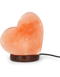 Legami Lampada di Sale, Cromoterapia, Forma Cuore,...