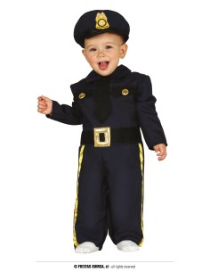 Costume da Neonato Baby Polizia poliziotto