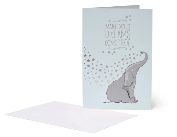 Legami ! BIGLIETTO D'AUGURI - GREETINGCARD - Elefante