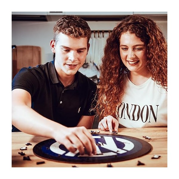 Inter Logo, Puzzle in Legno Unisex,...