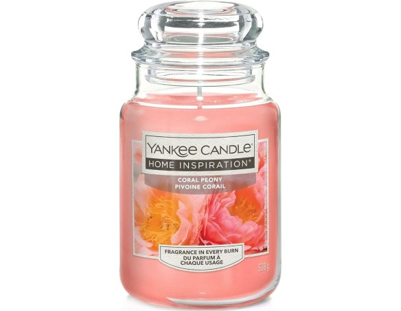 Yankee Candle Home Inspiration fragranza Coral Peony candela grande