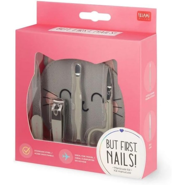 Legami - Kit Manicure Kitty gatto - But First,...