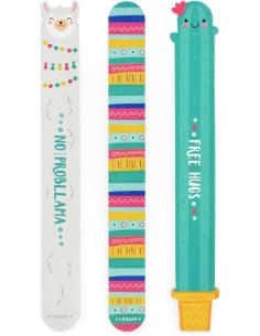 Legami - Set di 3 Lime per Unghie, 2x18 cm, Tema No...
