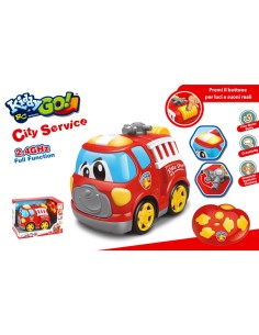 Kiddygo! primo camion pompieri radiocomandato