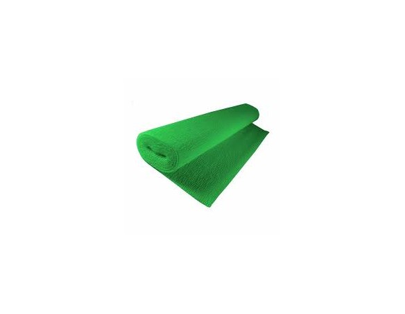 CARTA CRESPA VERDE 180G 0,5X2,5M RIGIDA