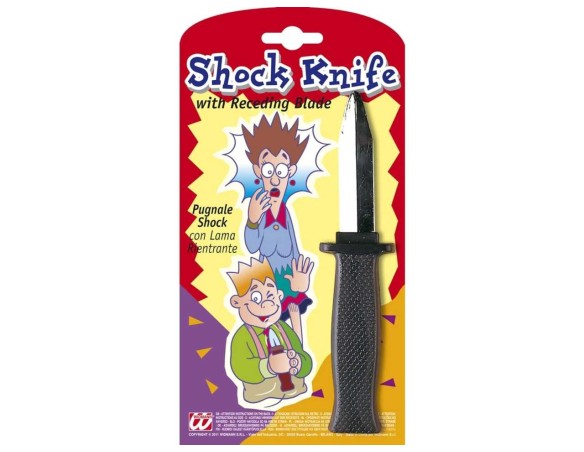 Pugnale shock con lama rientrante