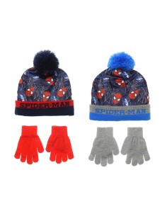 Spiderman cappello pon pon +guanti spiderman
