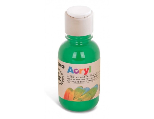 TEMPERA PRIMO COLORE ACRILICO ML 125 VERDE BRILLANTE