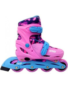 Pattini in-line easy roller 31/34 regolabili rosa...