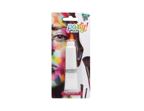 BLISTER TRUCCO FONDOTINTA CARNEVALE HALOWEEN BIANCO 30 GR 31692