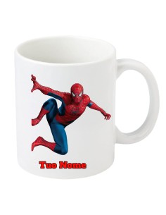 TAZZA SPIDERMAN CON NOME PERSONALIZZATO
