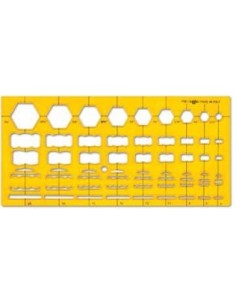 ARDA Maschera in plastica per bulloni 7131 forme