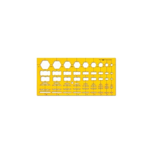 ARDA Maschera in plastica per bulloni 7131 forme