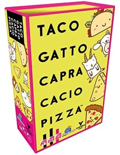 Giochi carte Taco Gatto Capra Cacio Pizza, GHE141, 6-99 anni