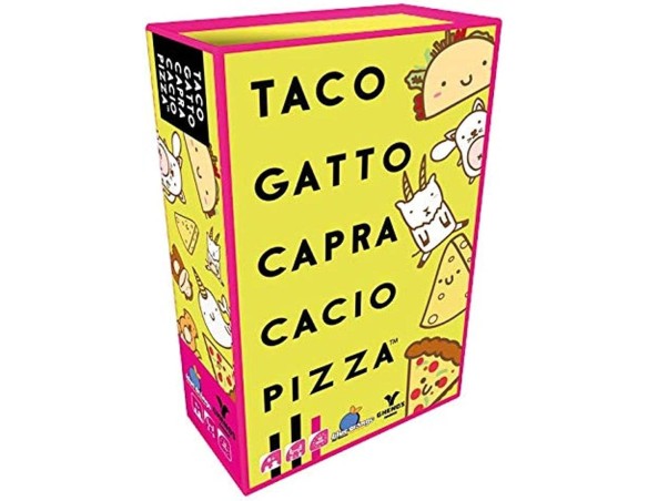 Giochi carte Taco Gatto Capra Cacio Pizza, GHE141, 6-99 anni