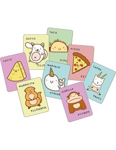 Giochi carte Taco Gatto Capra Cacio Pizza, GHE141, 6-99 anni 2