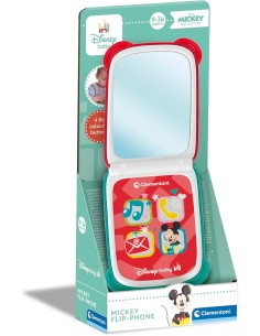 Clementoni Disney Baby - Mickey Topolino Flip Phone,...