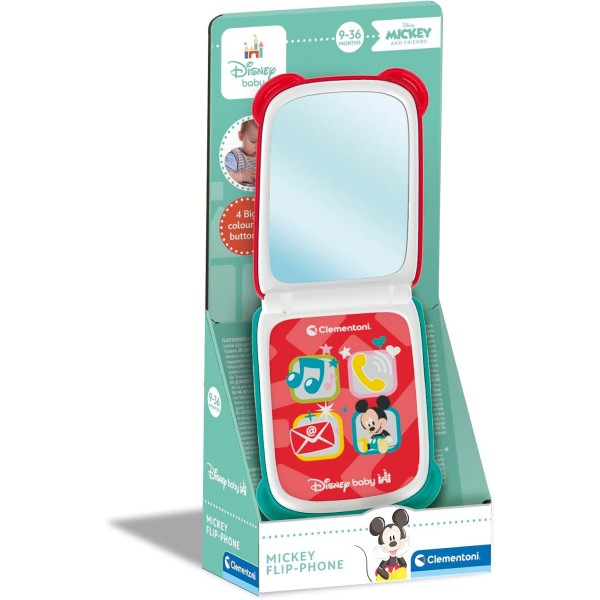 Clementoni Disney Baby - Mickey Topolino Flip...