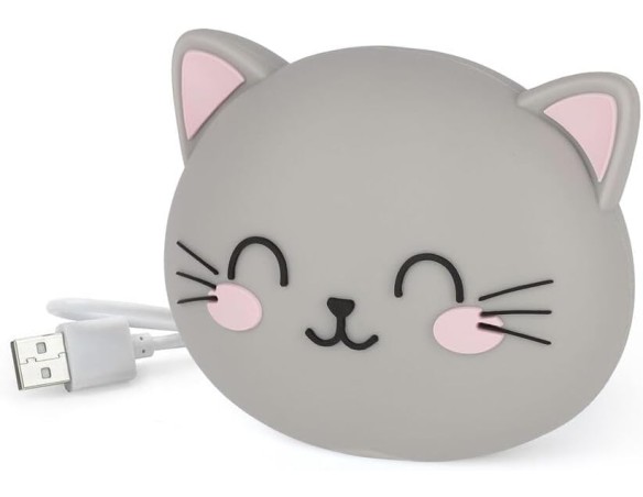 Legami - Caricabatteria Portatile, My Super Power, Batteria Ricaricabile, Cavo USB Tipo C Incluso, Power Bank Portatile, 13 x 1