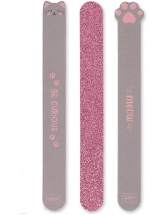 Legami - Set di 3 Lime per Unghie, Tema Kitty, Nails...