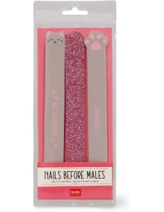 Legami - Set di 3 Lime per Unghie, Tema Kitty, Nails... 2