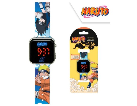 Naruto | Orologio da polso digitale Led per bambini, Funzione data Naruto