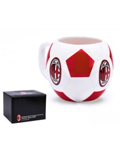 Milan | TAZZA PORTAPENNE IN CERAMICA PALLONE AC MILAN