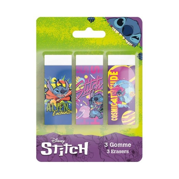 Lilo e stitch - Gomme da cancellare, set 3...