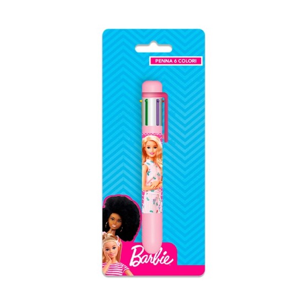 Barbie | Penna con 6 colori Barbie