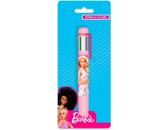 Barbie | Penna con 6 colori Barbie