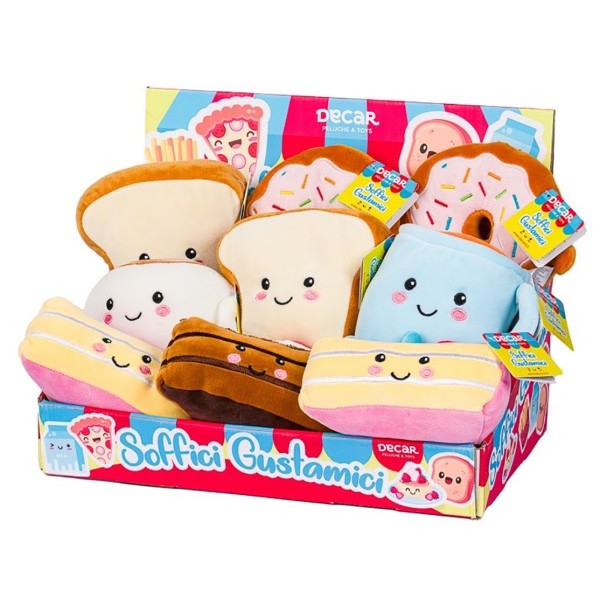 Peluche 15cm assortiti Gustamici Bakery c.u.