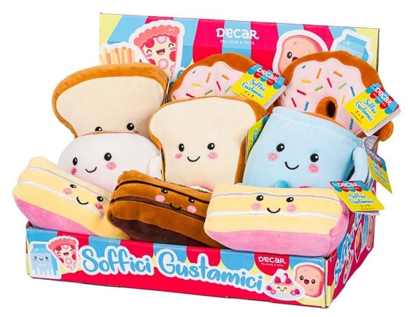 Peluche 15cm assortiti Gustamici Bakery c.u.