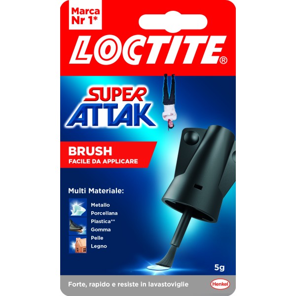 Loctite Super Attak Brush, Colla Liquida...