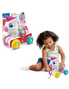 Clementoni Baby Baby Unicorno Sempre con Me, Trainabile...