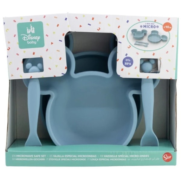Topolino | Set Piatti e Posate Mickey Mouse...