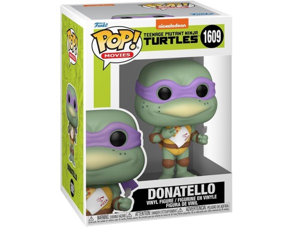 Funko Pop! Movies: Teenage Mutant Ninja Turtles (TMNT) - Donatello With Napkin - TMNT 1990 - tartarughe ninja ( 1609 )