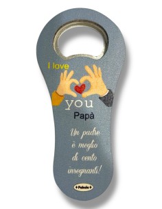 Apribottiglia classico con magnete 10x5 circa ( ideale...