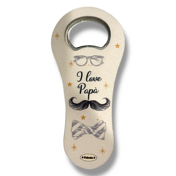 Apribottiglia classico con magnete 10x5 circa (...