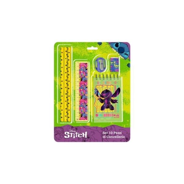 Blister scuola completo 7 pezzi - Stitch