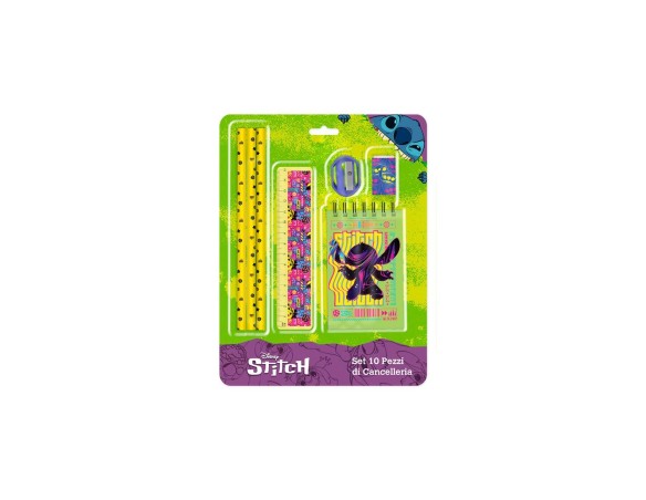 Blister scuola completo 7 pezzi - Stitch