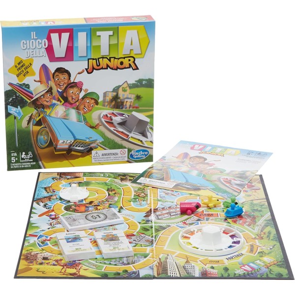 Hasbro Gaming Il Gioco della Vita Junior (Gioco...
