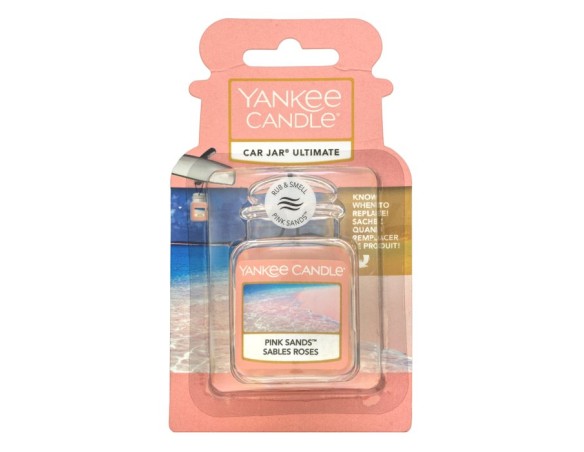 Yankee Candle Profumatore Deodorante Auto Vaso Ultimate, PINK SANDS